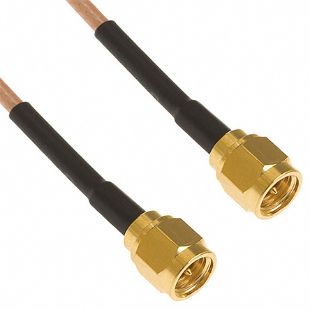 Cinch 415 Series Cable Male BNC, 50 Ω, Straight Body