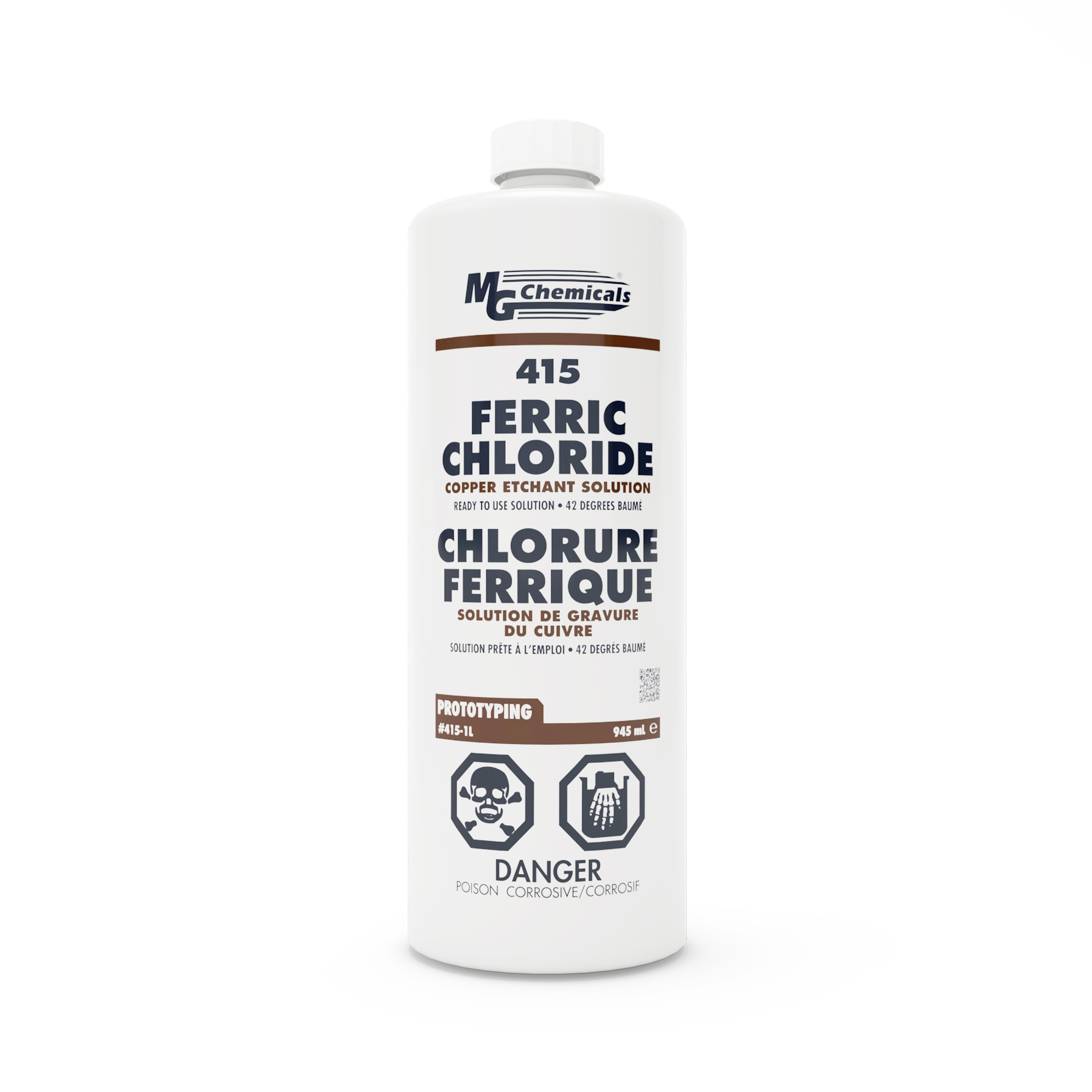 MG Chemicals 415-1L Ferric Chloride Etching Chemical for Etching 1L