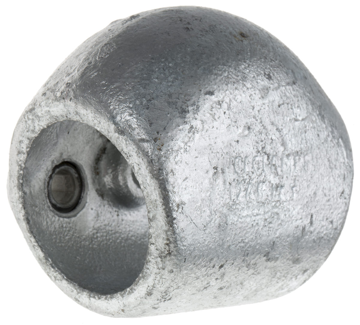RS PRO 15 To 60 Degree Elbow, Connecting Component, Strut Profile Type 1, Round Tube Size 33.7 mm