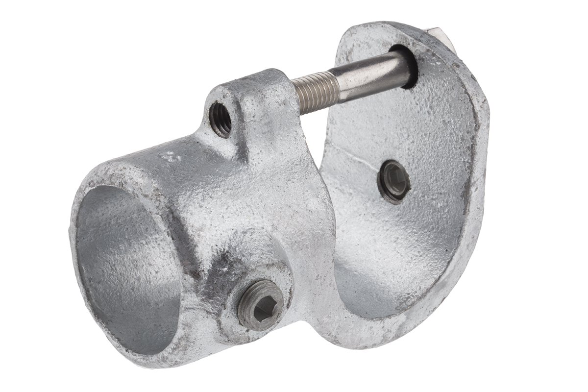 415-6078 RS PRO T-Clamp, Connecting Component, Round Tube Size 42.4 mm