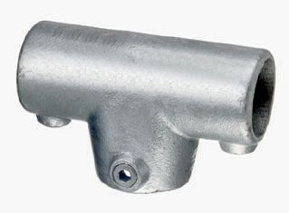 RS PRO S12 T-Connector, Connecting Component, Round Tube Size 48.3 mm