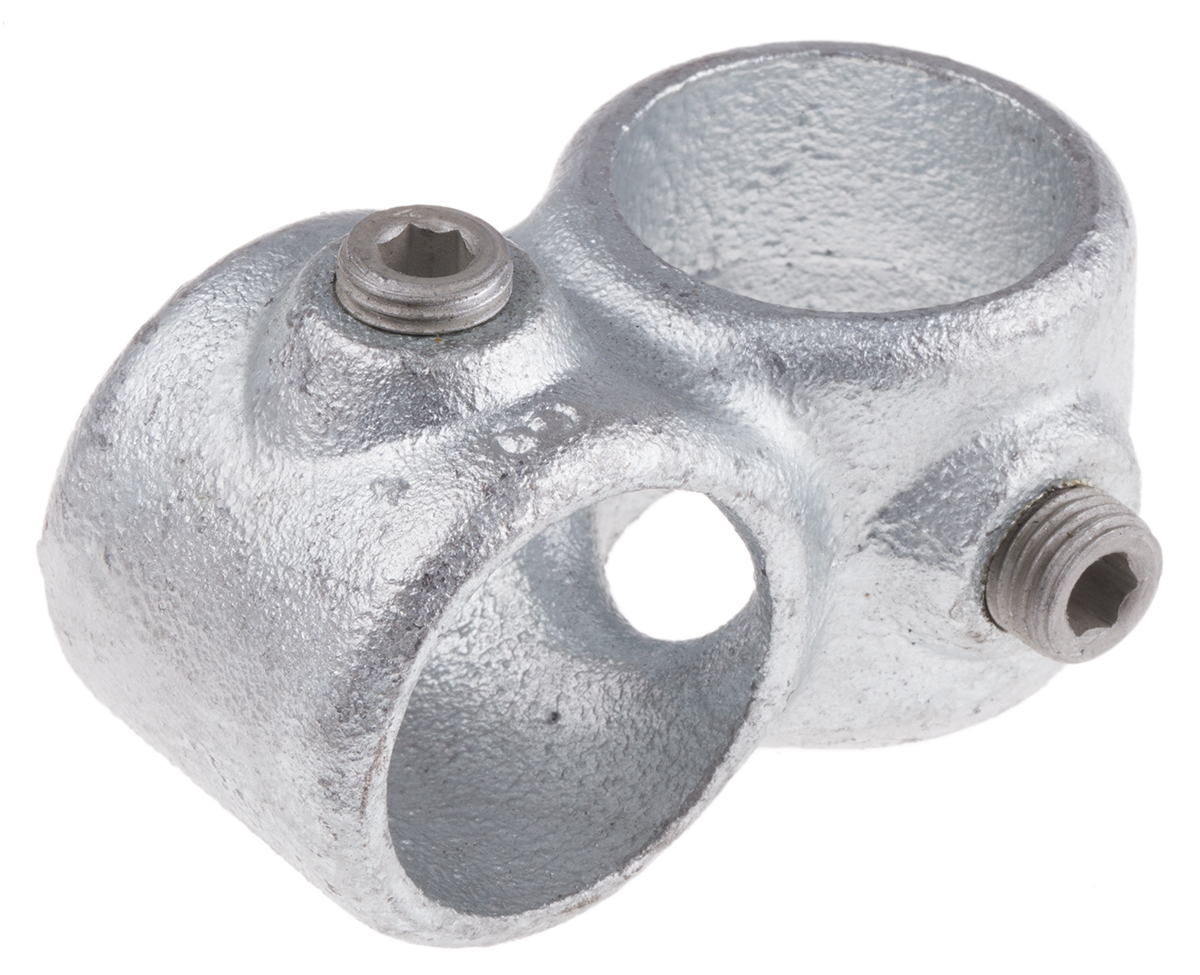 415-6309 RS PRO 1/4 in BSP 90° Connector, Connecting Component, Strut Profile Type 1, Round Tube Size 33.7 mm