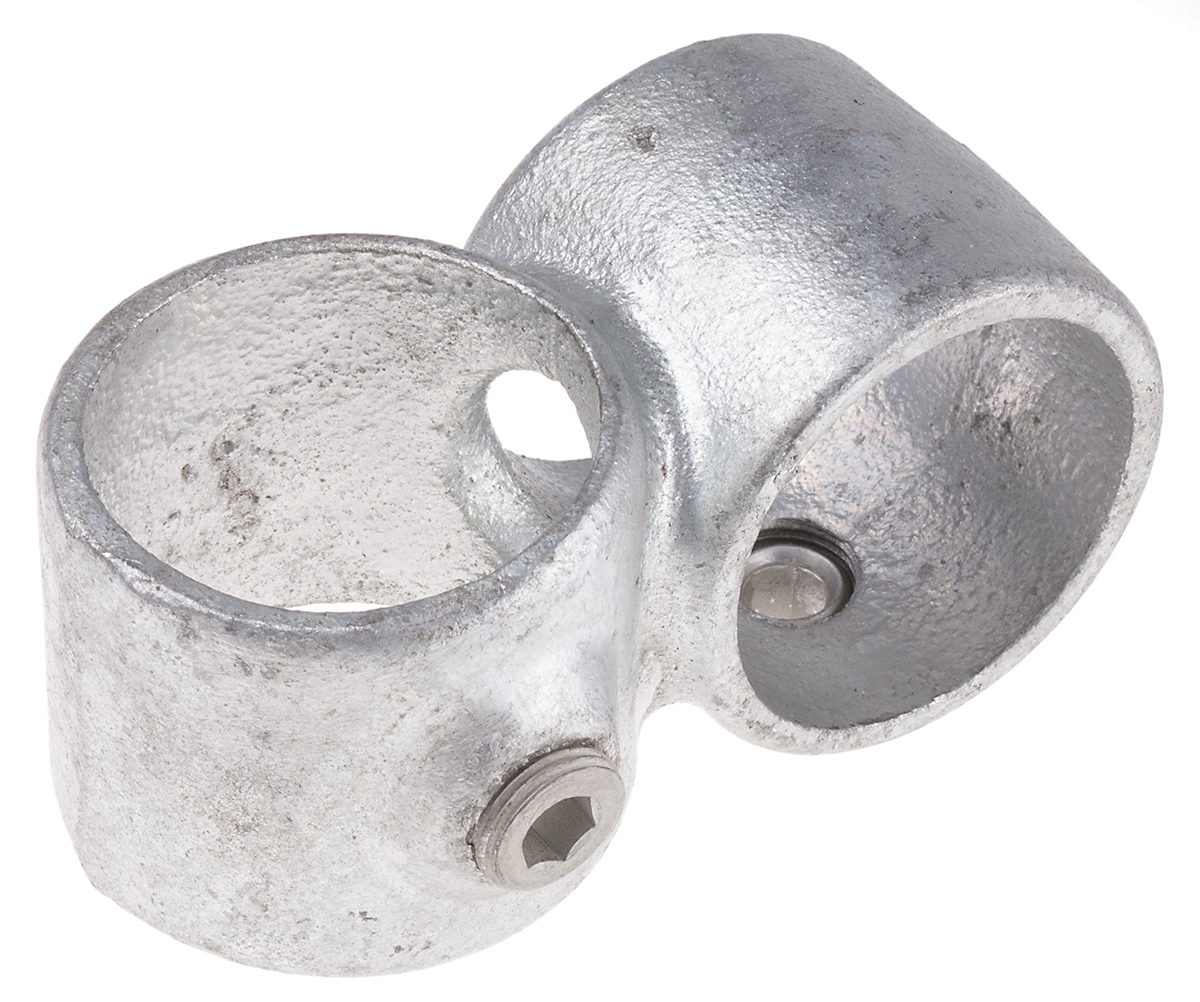 RS PRO 90° Connector, Connecting Component, Round Tube Size 48.3 mm