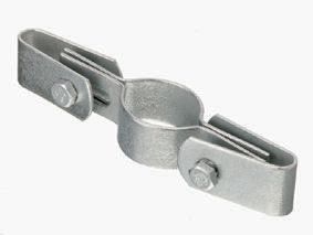 RS PRO Cast Iron Round Tube Panel Clip 33.7 mm OD