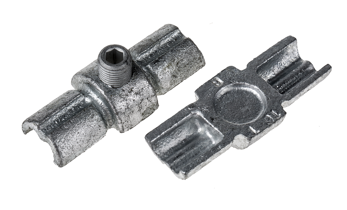RS PRO Pivot Joint, Connecting Component, Strut Profile Type 1, Round Tube Size 33.7 mm