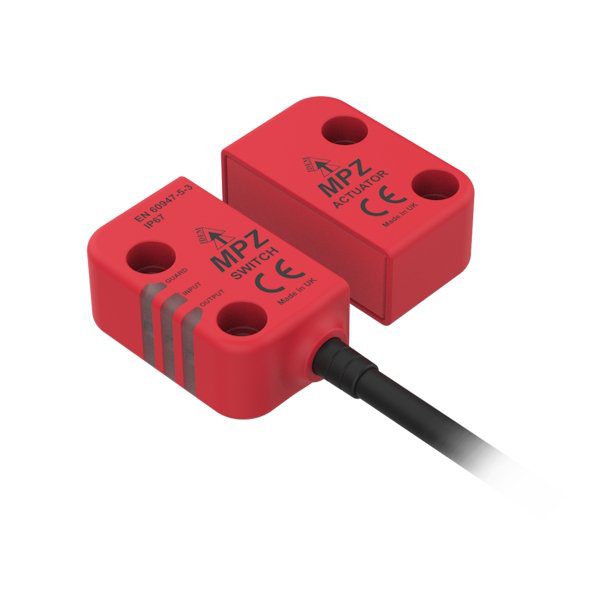 IDEM MPZ Series RFID Interlock Switch, Polyester Housing, NO, M12