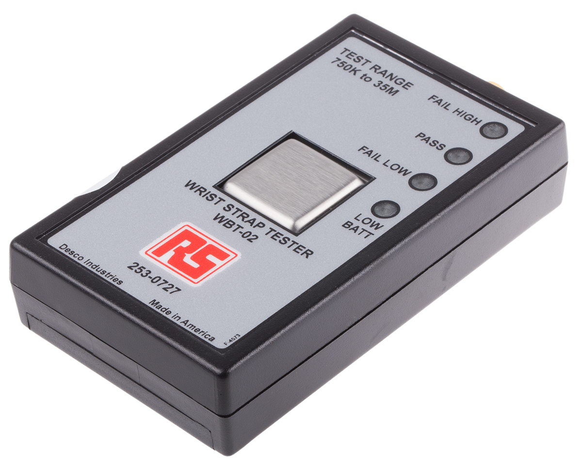 418-0879 RS PRO Wrist ESD Tester, RSCAL