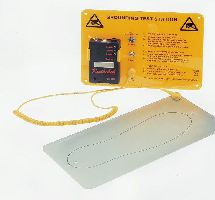 RS PRO Wrist & Foot ESD Tester, RSCAL