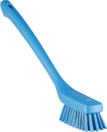 Vikan Blue Scrubbing Brush, 46 mm bristle length, Polybutylene Terephthalate bristle material