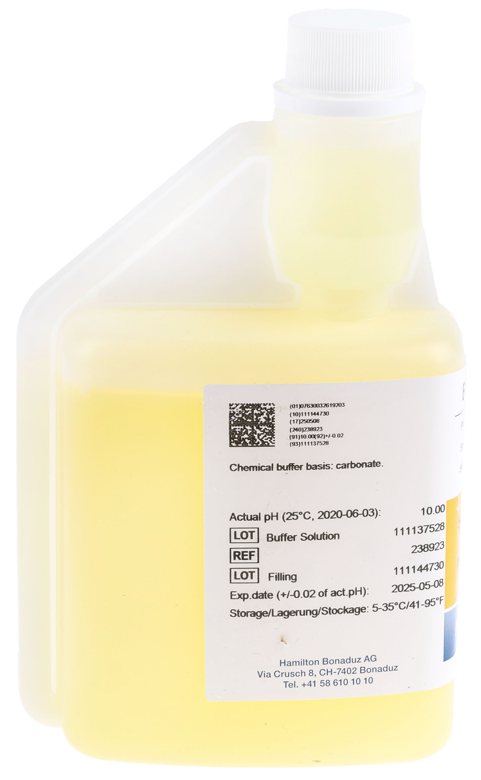 418543 Burkert  pH Buffer Solution, 500 ml, Bottle