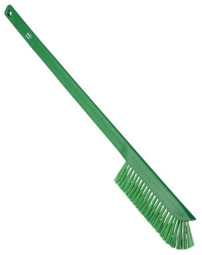 Vikan Green Scrubbing Brush, 40 mm bristle length, Polybutylene Terephthalate bristle material