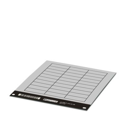 Phoenix Contact LS-EMLP Adhesive Marking Foil, Silver, Pre-printed "Unlabeled", for Devices In The Control Cabinet,