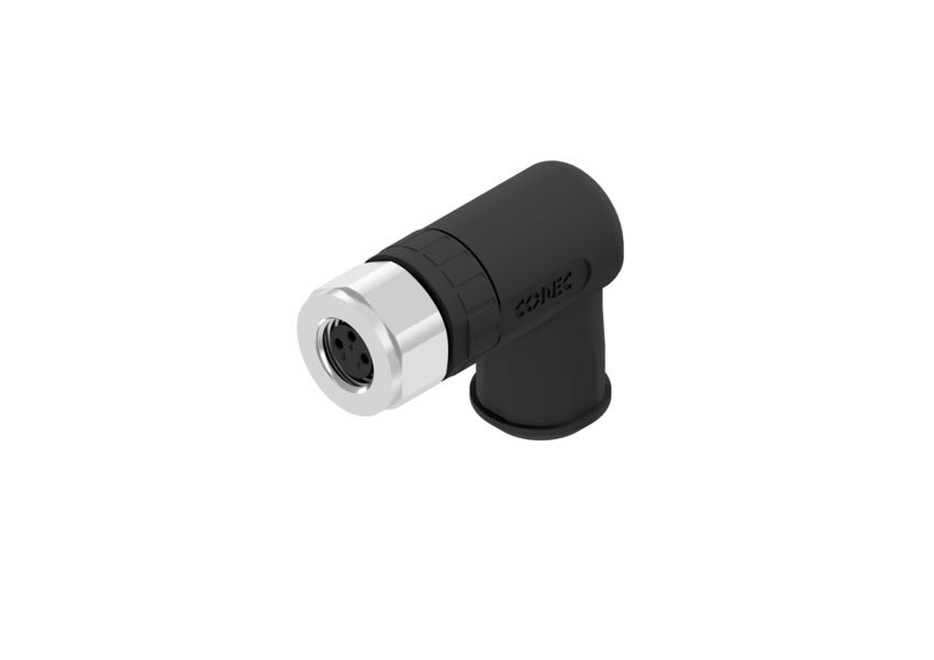 CONEC Circular Connector, 3 Contacts, Screw, M8 Connector, Socket, Female, IP67, SAL Series