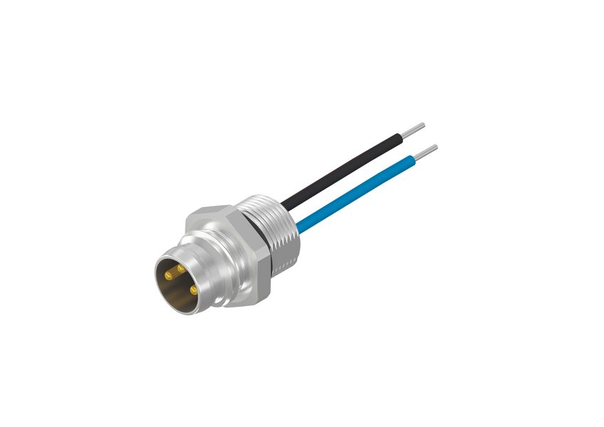 CONEC Male 3 way Right Angle to Unterminated Cable, 200 mm