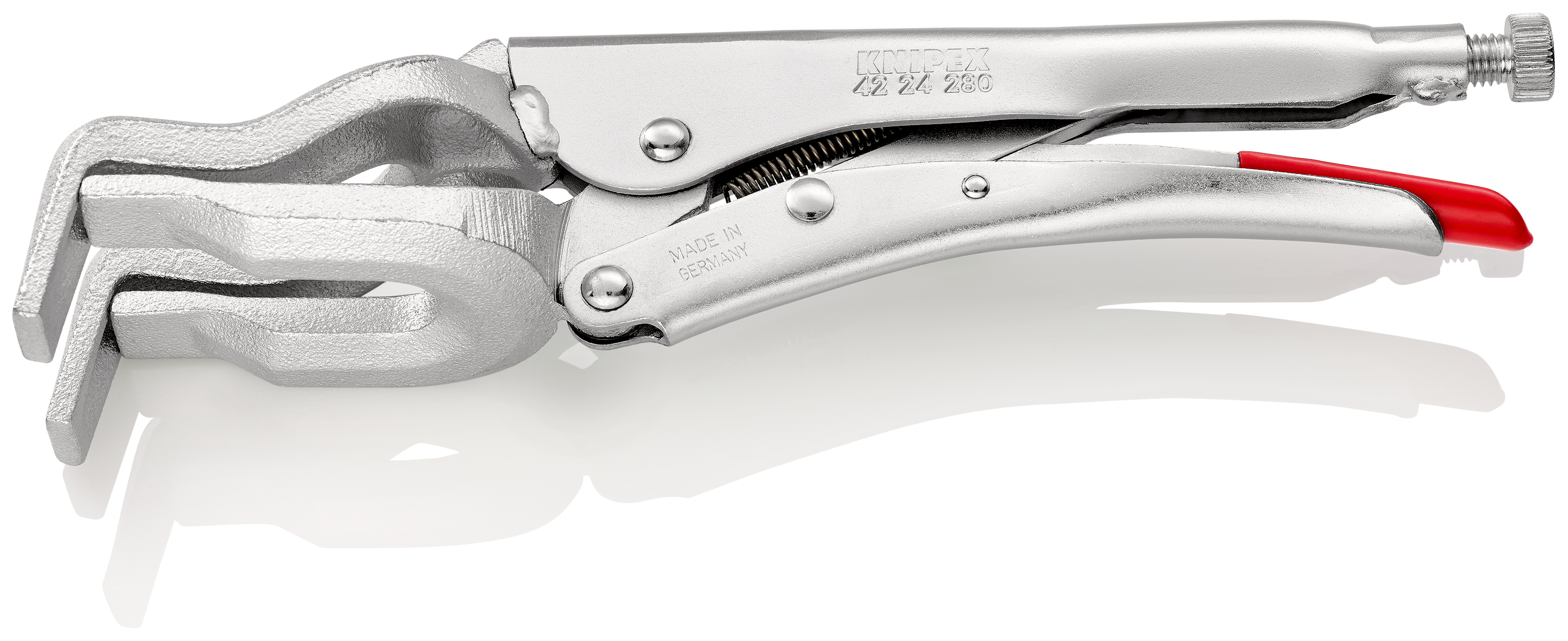 Knipex 42 24 280 1-Piece Gripping Plier, 280 mm Overall