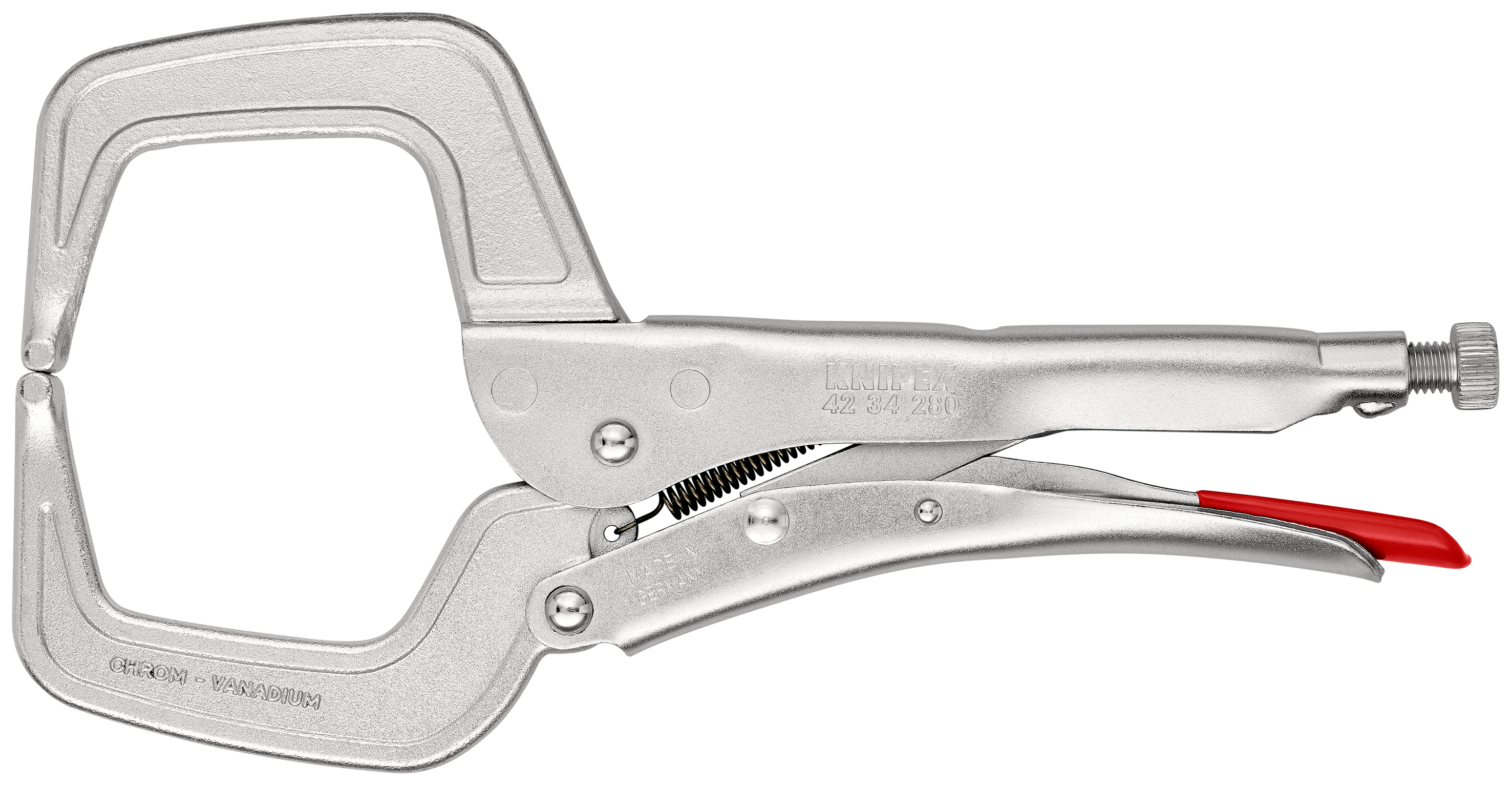 Knipex 42 34 280 1-Piece Gripping Plier, 280 mm Overall
