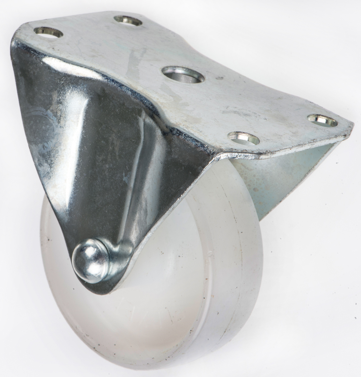 Flexello Fixed Castor, 130 kg Capacity, 75 mm Wheel, Nylon