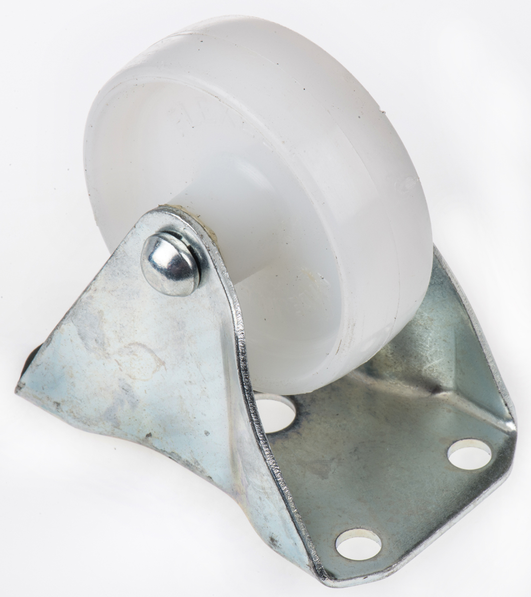 420-3382 Flexello Fixed Castor, 130 kg Capacity, 75 mm Wheel, Nylon