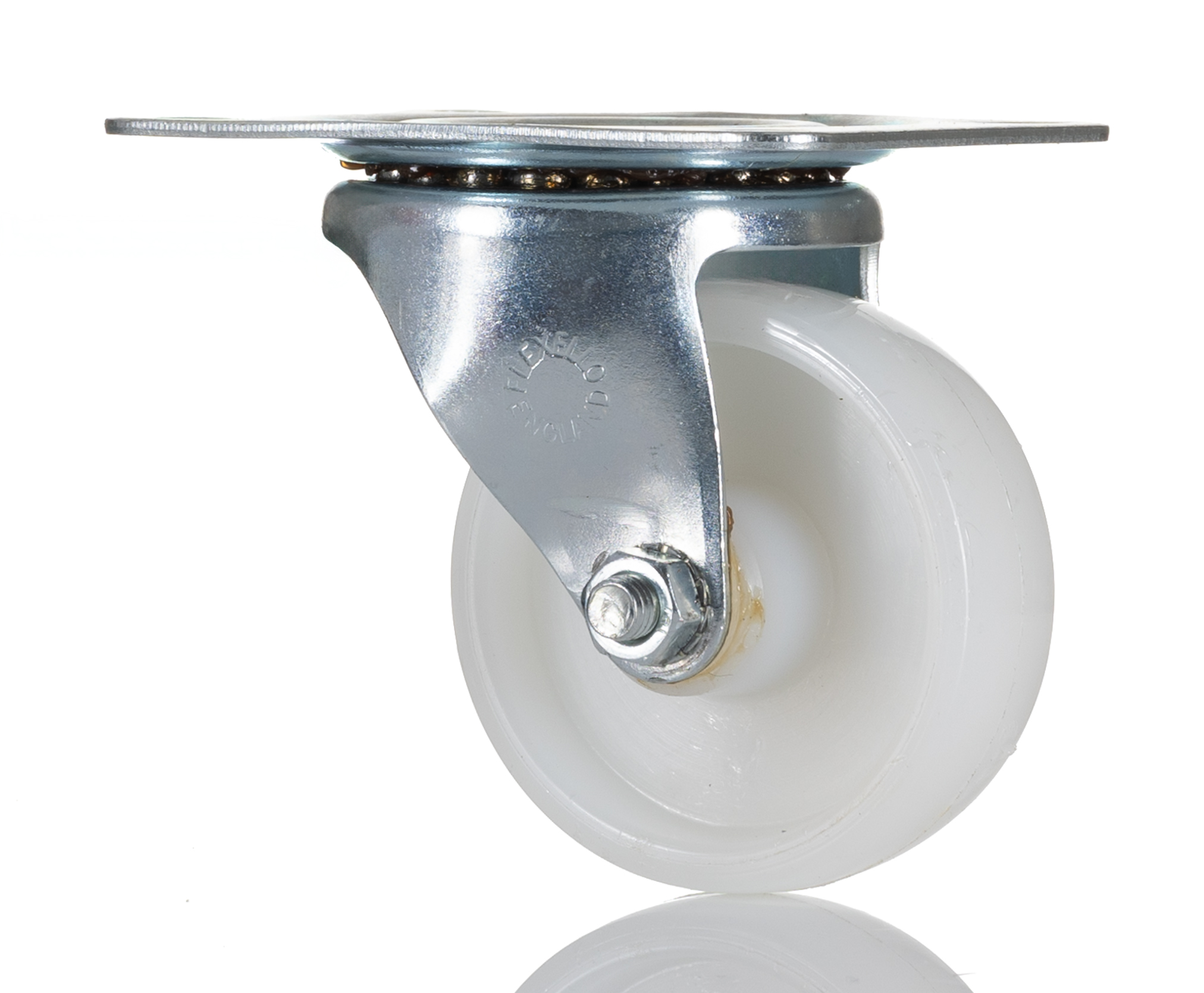 Flexello Swivel Castor, 130 kg Capacity, 75 mm Wheel, Nylon