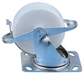 Flexello Swivel Castor, 230 kg Capacity, 100 mm Wheel, Polyurethane