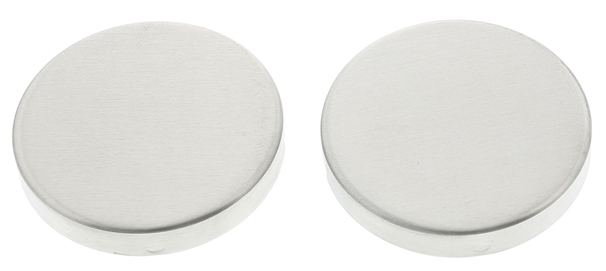 Briton Stainless Steel Stainless Steel Blank Escutcheon Plate 52 mm Width, 135 mm Length