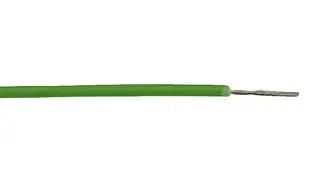 Alpha Wire Hookup Wire PVC Series Green Hook Up Wire, 28 AWG, 7, 100 ft, Polyvinyl Chloride, 422807 GR005