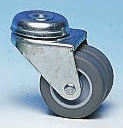 Flexello Swivel Castor, 160 kg Capacity, 100 mm Wheel, Rubber
