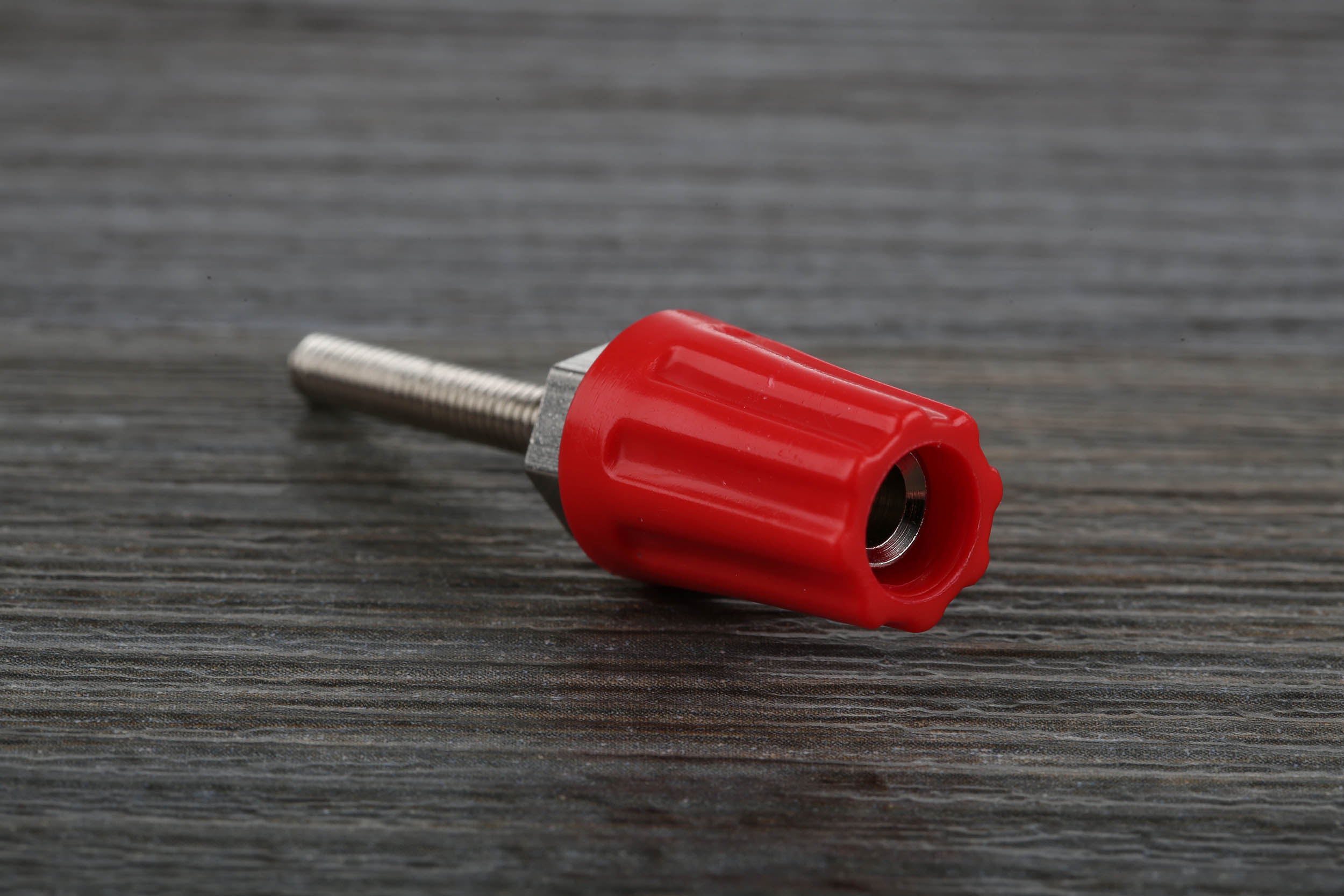 423-239 RS PRO, Red 16A Binding Post With Brass Contacts and Nickel Plated