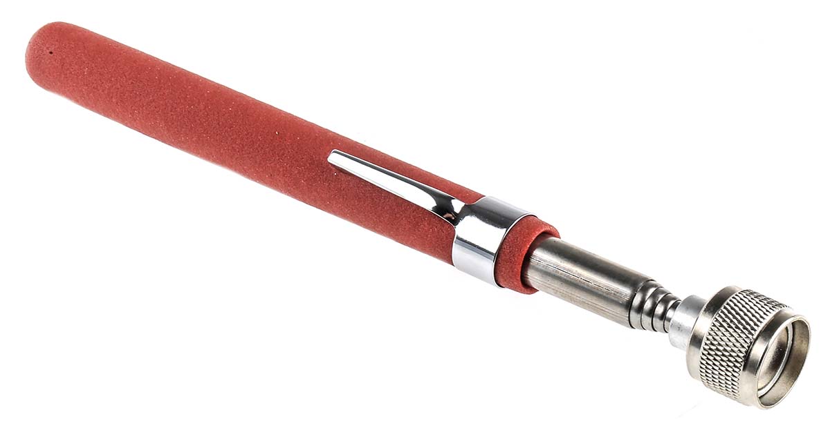 RS PRO 3.63 kg Extendable Pick Up Tool, 762 mm Stainless Steel