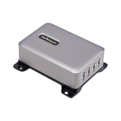 StarTech.com 4 Port USB Type C USB C Hub, AC Adapter Powered