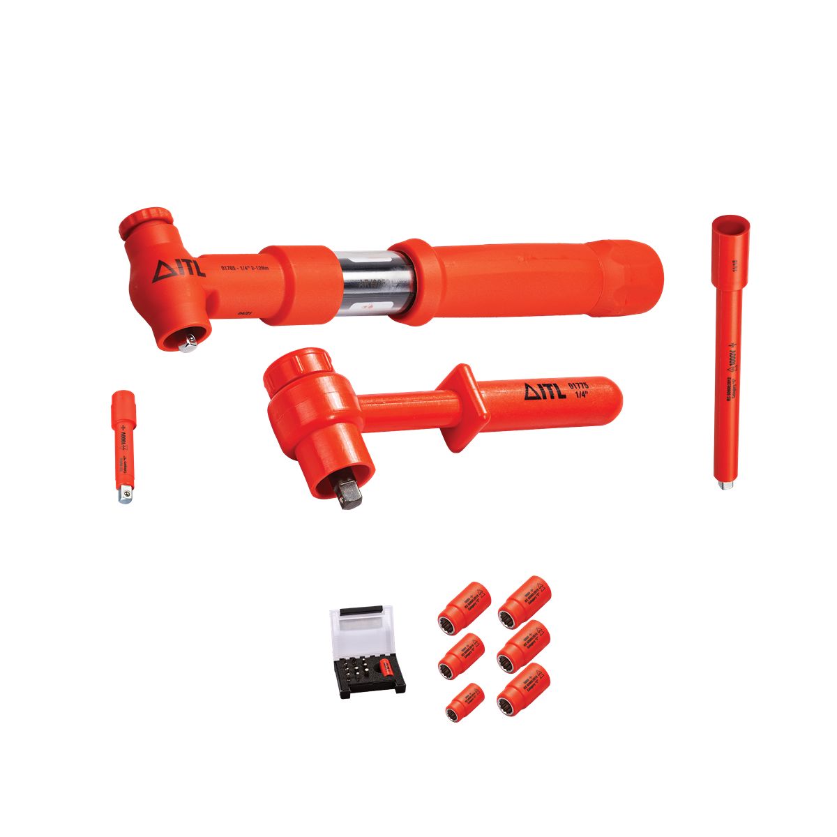 ITL Insulated Tools Ltd 1-Piece Wrench Set, Nylon Thermoplastic VDE/1000V Approved