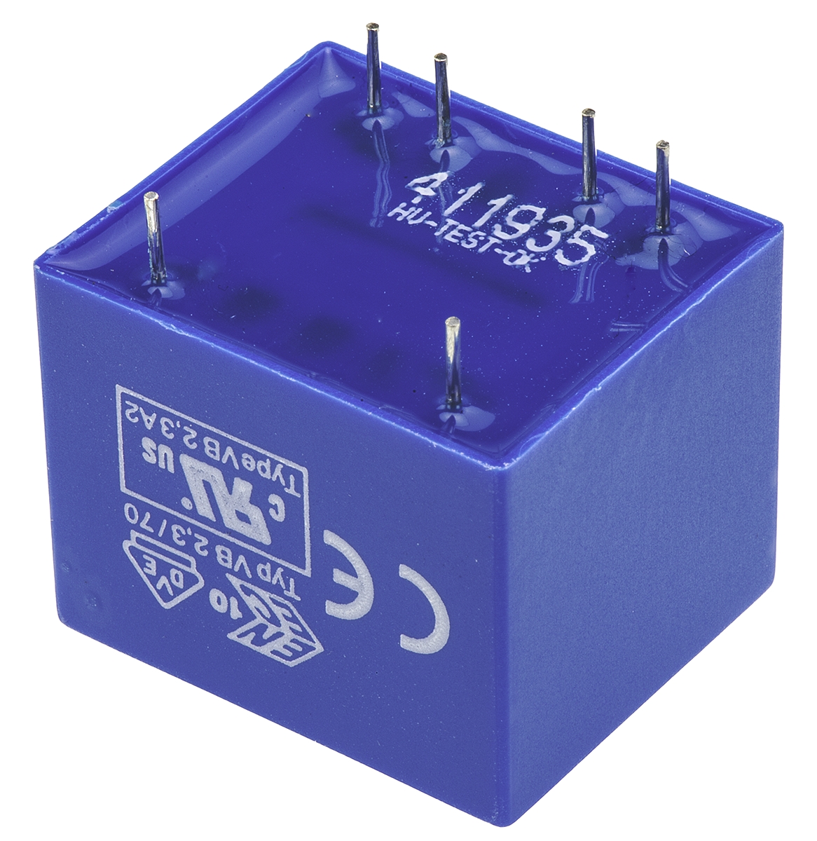 vb-2326 Block 6V ac 2 Output Through Hole PCB Transformer, 2.3VA
