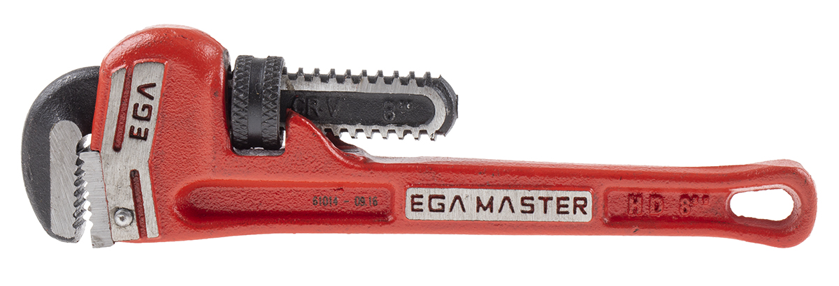 61014 Ega-Master Pipe Wrench, 203.2 mm Overall