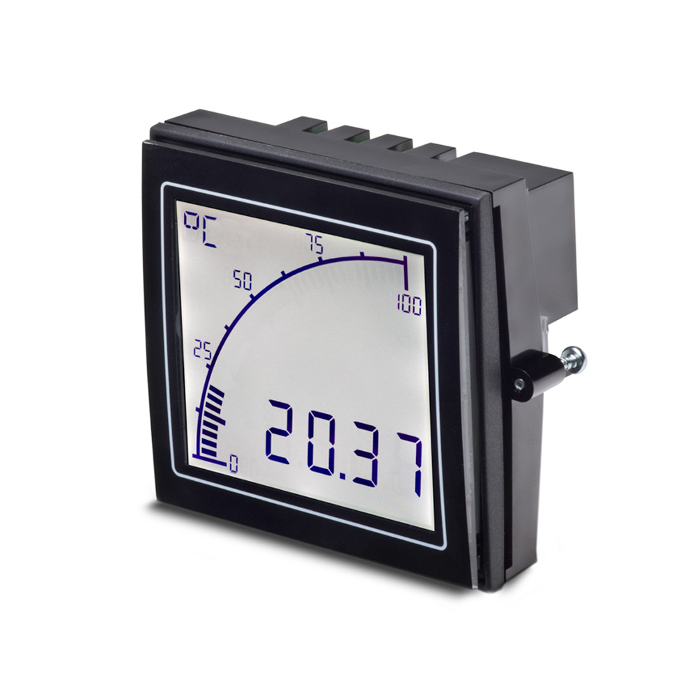 apm-temp-apo Trumeter APM LCD Multi-Function Panel Meters for Temperature,  68 mm  x 68 mm