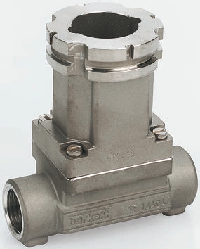 Burkert Plastic Pipe Fitting, Straight Tee G 1 1/2 In G 1-1/2 in G G
