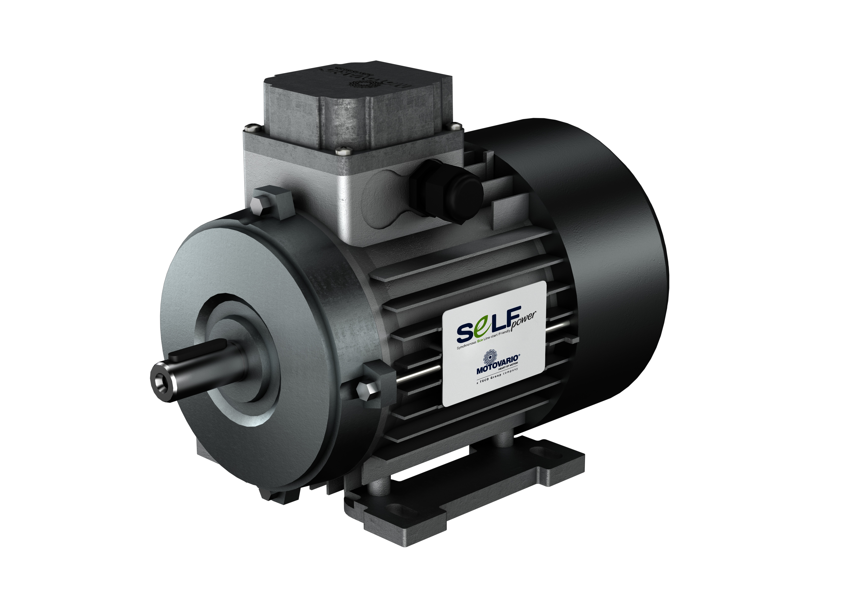 Motovario M Series AC Motor, 5.5 kW, IE4, 3 Phase, 4-Pole, 400V, Flange Mounting