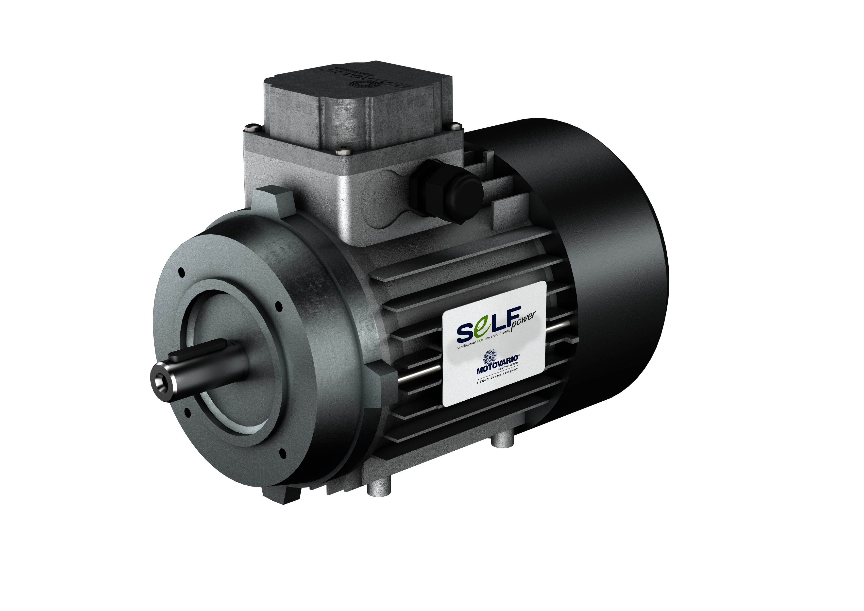 Motovario M Series AC Motor, 5.5 kW, IE4, 3 Phase, 4-Pole, 400V, Flange Mounting