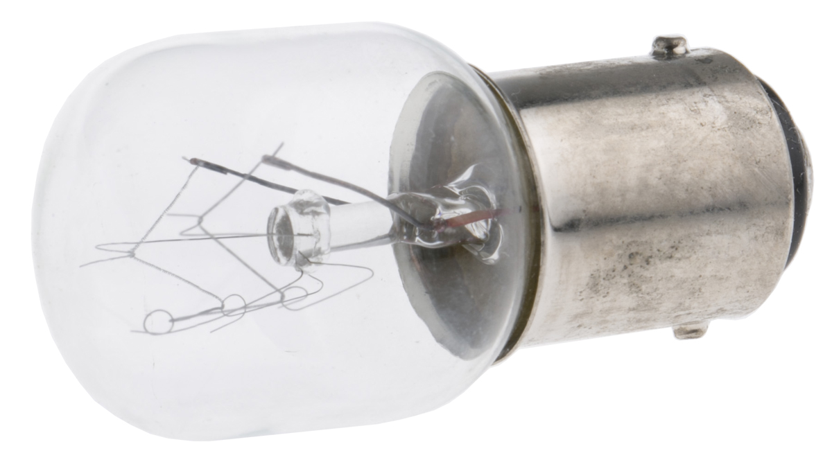 Schneider Electric Incandescent Clear Bulb, BA15d 230 V