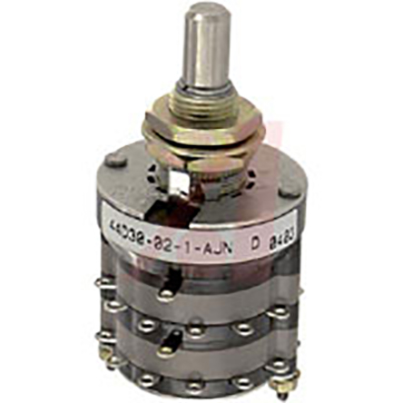 Grayhill DP10T Rotary Switch, 1A, Solder Lug