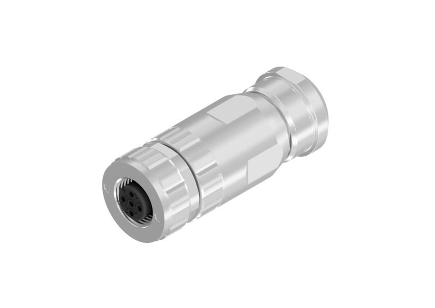 CONEC Circular Connector, 5 Contacts, Screw, M12 Connector, Socket, Female, IP67, SAL Series