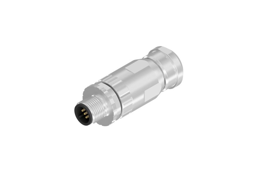 CONEC Circular Connector, 5 Contacts, Screw, M12 Connector, Plug, Male, IP67, SAL Series