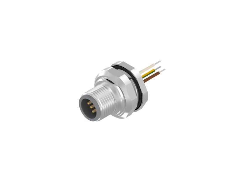 CONEC Male 5 way Right Angle to Unterminated Cable, 500 mm