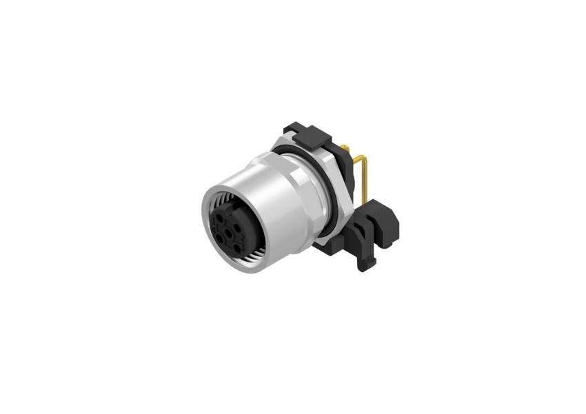 CONEC Circular Connector, 5 Contacts, Screw, M12 Connector, Socket, Female, IP67, SAL Series