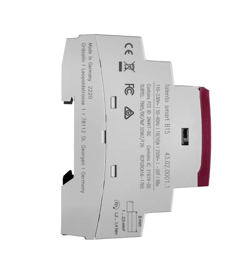 430200011 Grasslin Analogue DIN Rail Time Switch 230V ac