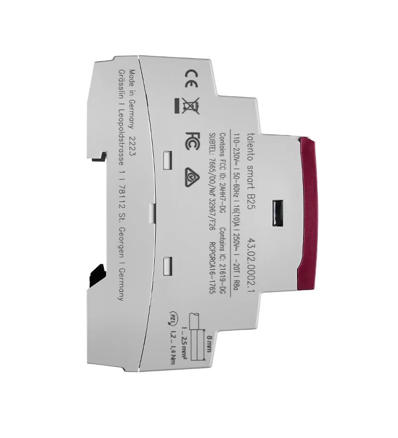 430200021 Grasslin Analogue DIN Rail Time Switch, 2-Channel 230V ac