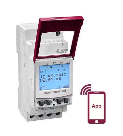 Grasslin Analogue DIN Rail Time Switch 230V ac