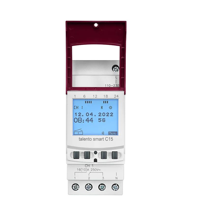 430300011 Grasslin Analogue DIN Rail Time Switch 230V ac