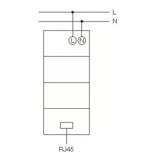 430400061 Grasslin Analogue DIN Rail Time Switch, 1-Channel 230 V ac