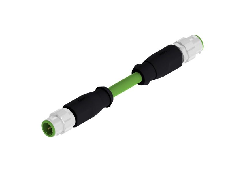 CONEC Circular Connector, 4 Contacts, Panel Mount, M12 Connector, Plug, Male, IP65, IP67, IP69K, 43 Series