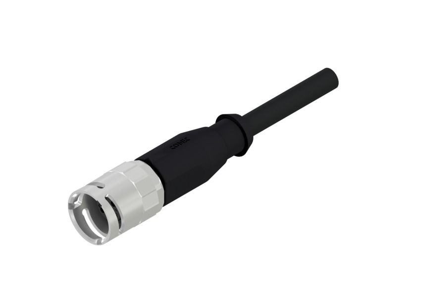 CONEC Circular Connector, 5 Contacts, Panel Mount, M12 Connector, Socket, Female, IP67, 43 Series